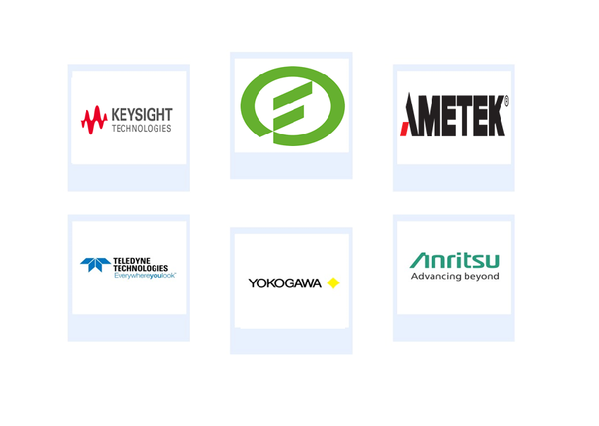 Top Six Companies Test and Measurement (T&M) Equipment Market