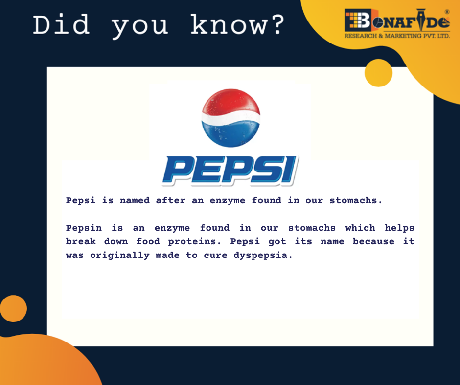 Interesting facts about Pepsi